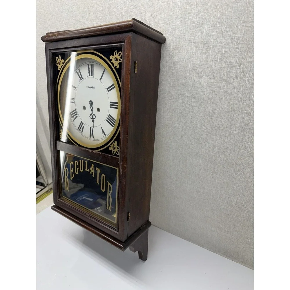 Ethan‎ Allen Regulator Wall Clock 28